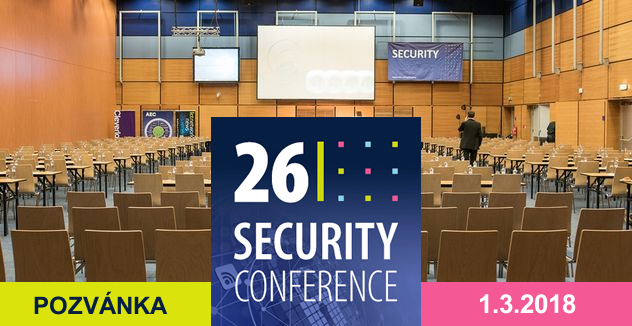 Konference SECURITY 2018