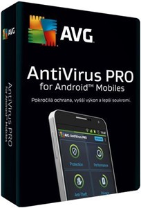 Obrázek AVG Antivirus PRO pro mobily SMB, licence pro nového uživatele, počet licencí 30, platnost 1 rok