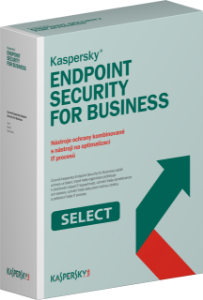 Obrázek Kaspersky Endpoint Security for Business SELECT, licence pro nového uživatele, počet licencí 5, platnost 1 rok