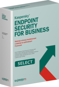 Obrázek Kaspersky Endpoint Security for Business SELECT, licence pro nového uživatele, počet licencí 15, platnost 1 rok