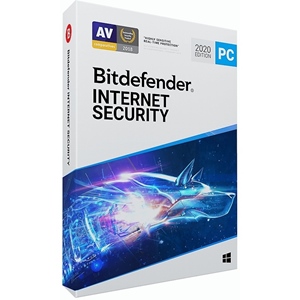 Obrázek Bitdefender Internet Security 2021, licence pro nového uživatele, platnost 3 roky, počet licencí 5