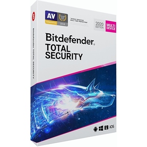 Obrázek Bitdefender Total Security 2021, licence pro nového uživatele, platnost 2 roky, počet licencí 10