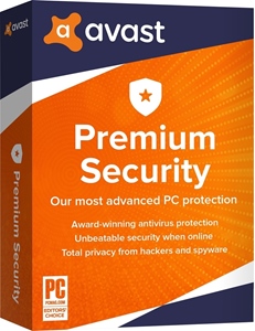 Obrázek Avast Premium Security, licence pro nového uživatele, platnost 2 roky, počet licencí 10