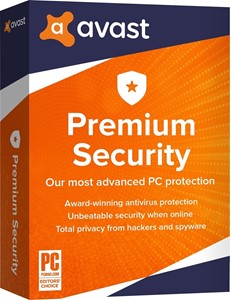 Obrázek Avast Premium Security 2021, obnovení licence, platnost 2 roky, počet licencí 1