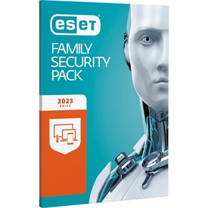 Obrázek ESET Family Security Pack, obnovení licence, platnost 1 rok, počet zařízení 6
