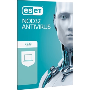 Obrázek ESET NOD32 Antivirus; licence pro nového uživatele ve zdravotnictví; počet licencí 1; platnost 1 rok