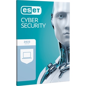 Obrázek ESET Cyber Security; licence pro nového uživatele ve školství; počet licencí 1; platnost 1 rok